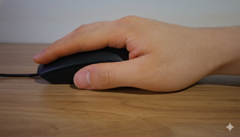 Palming Mouse Como escolher mouse pela pegada: palm, claw e fingertip - Conforto PC